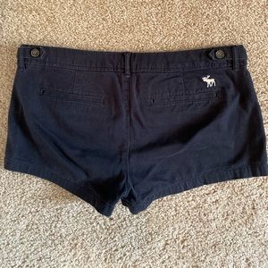 Navy Blue Abercrombie & Fitch Shorts